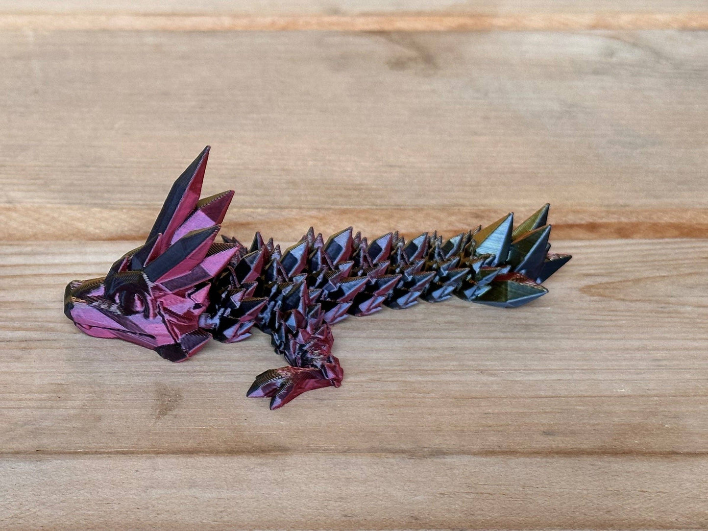 3D Printed Crystal Dragon Tadpole