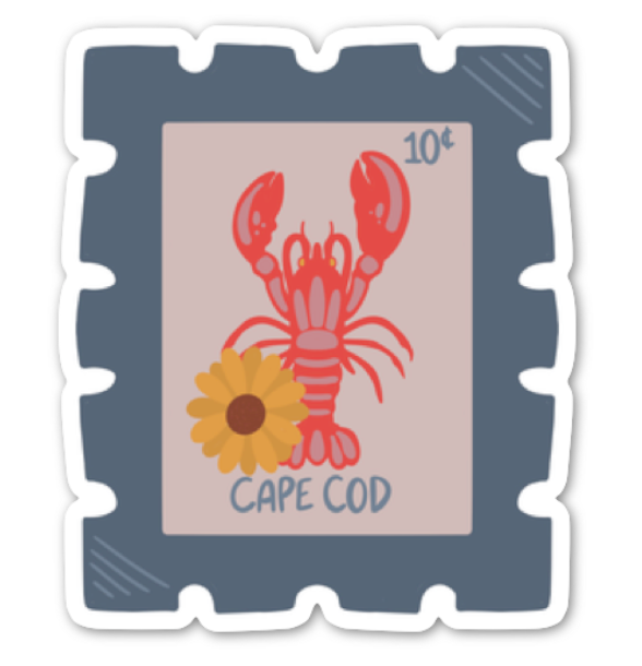 Cape Cod Stamp Sticker