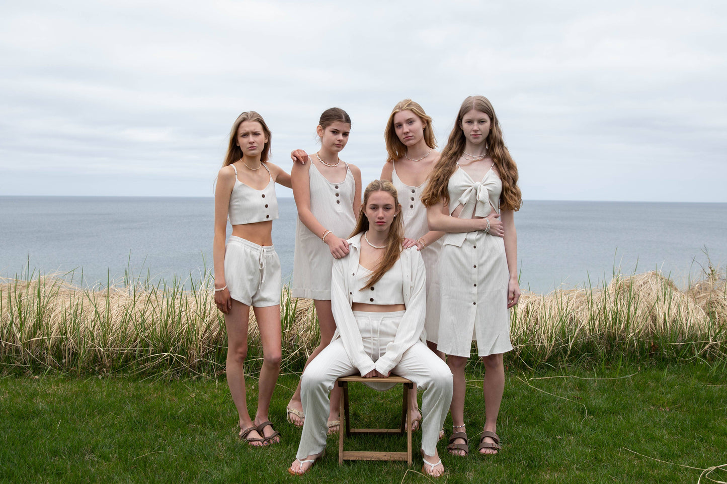 Gauze Textured The Boyfriend Shirt : M