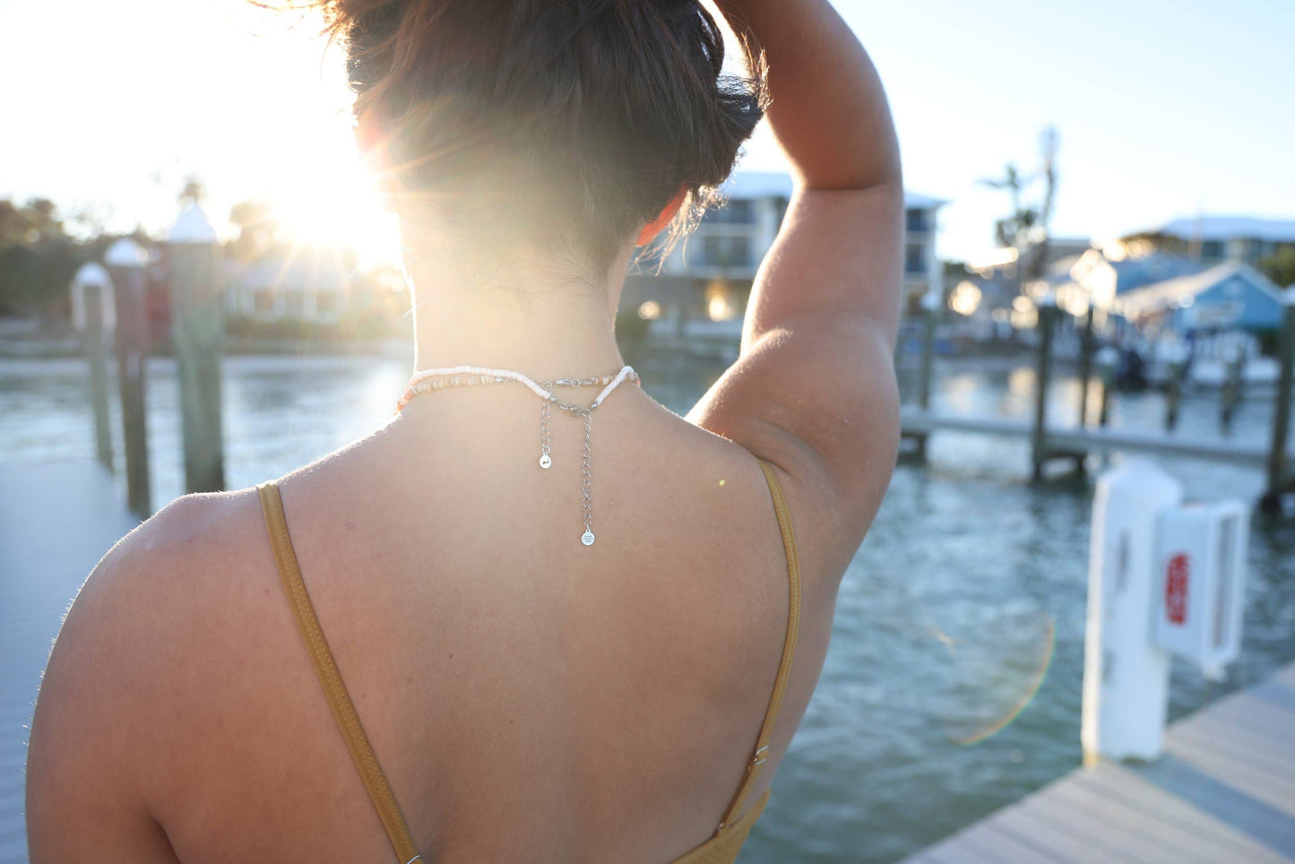 Puka Shell Hundred Summer Choker Necklace