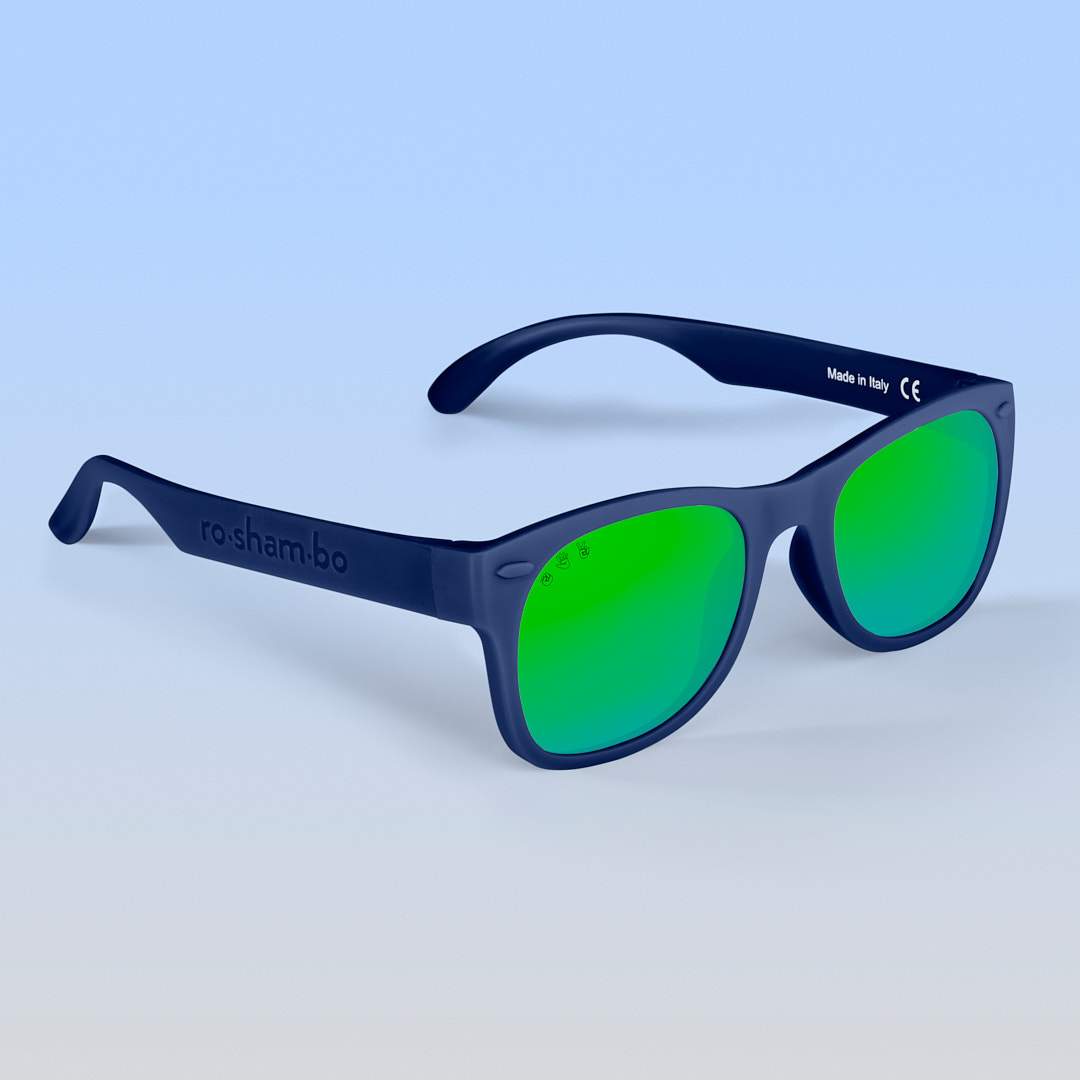Navy Sunglasses: Grey Polarized Lens / Junior (Ages 5+)