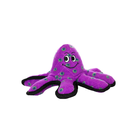 Tuffy Ocean Small Octopus, Durable, Tough, Squeaky Dog Toy