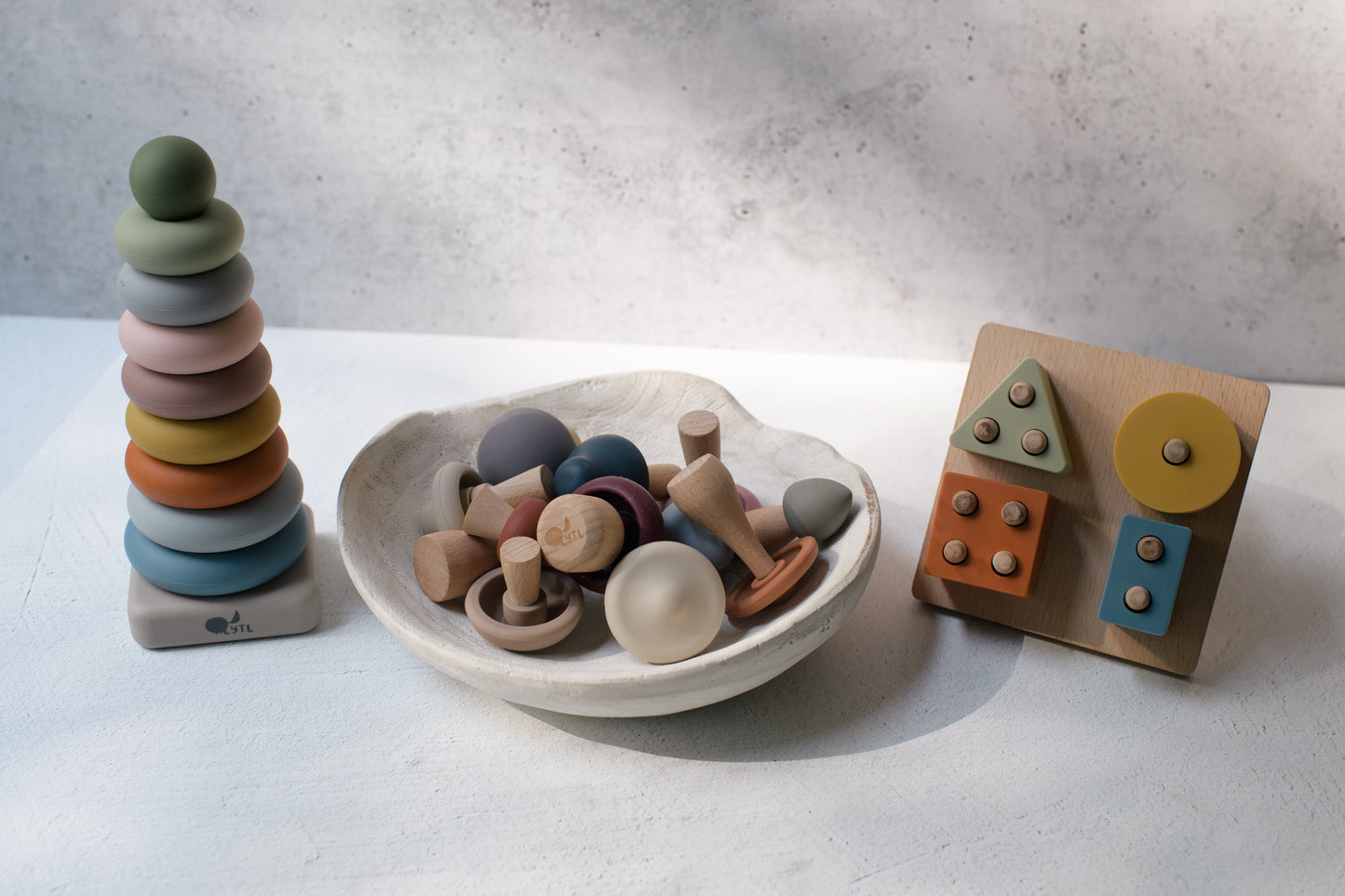 Mushroom Mix & Match Toy – 24pc | LYTL®️