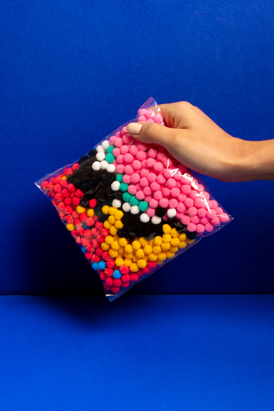 Donut - Pom pom art