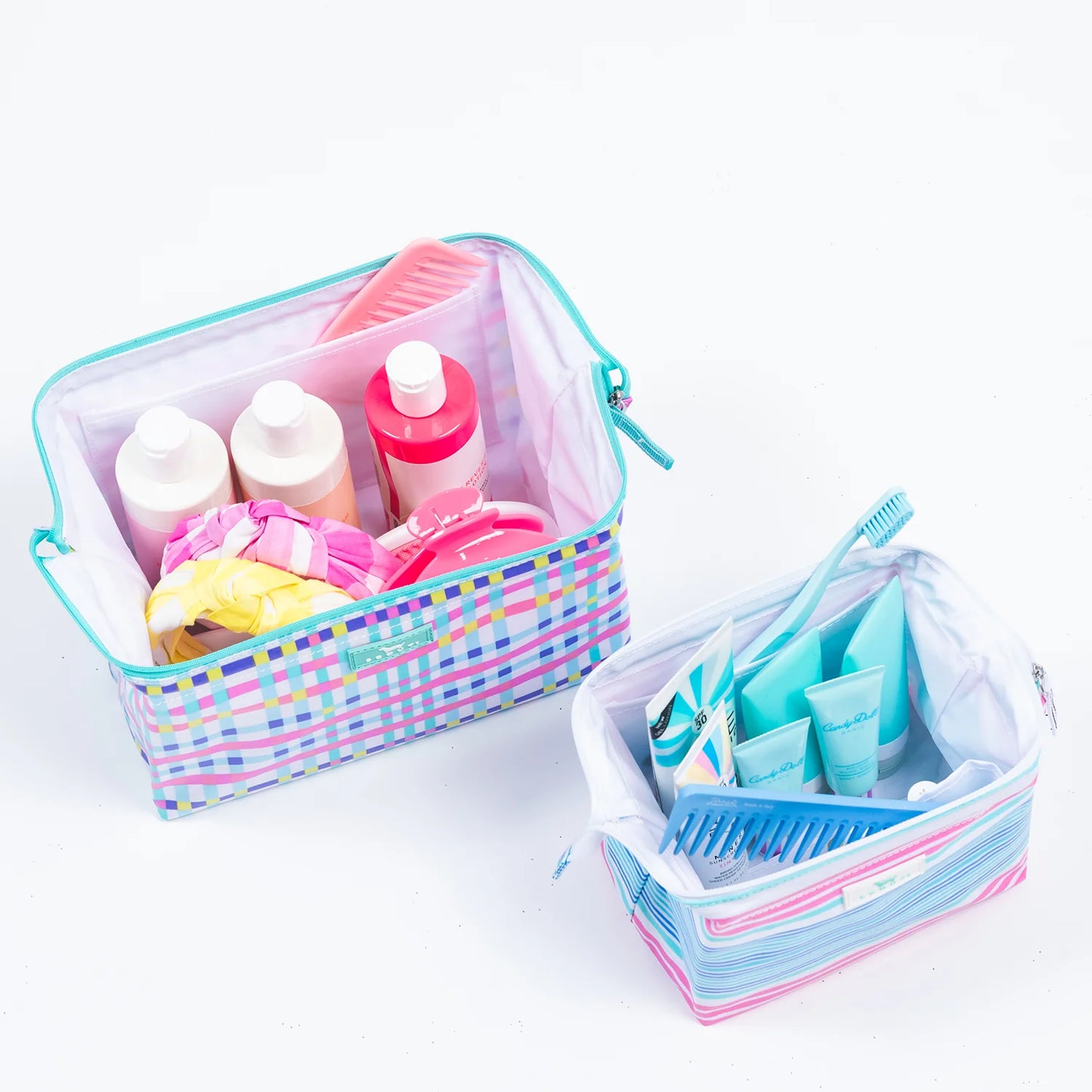 Little Big Mouth Medium Makeup Bag - Pop Heart