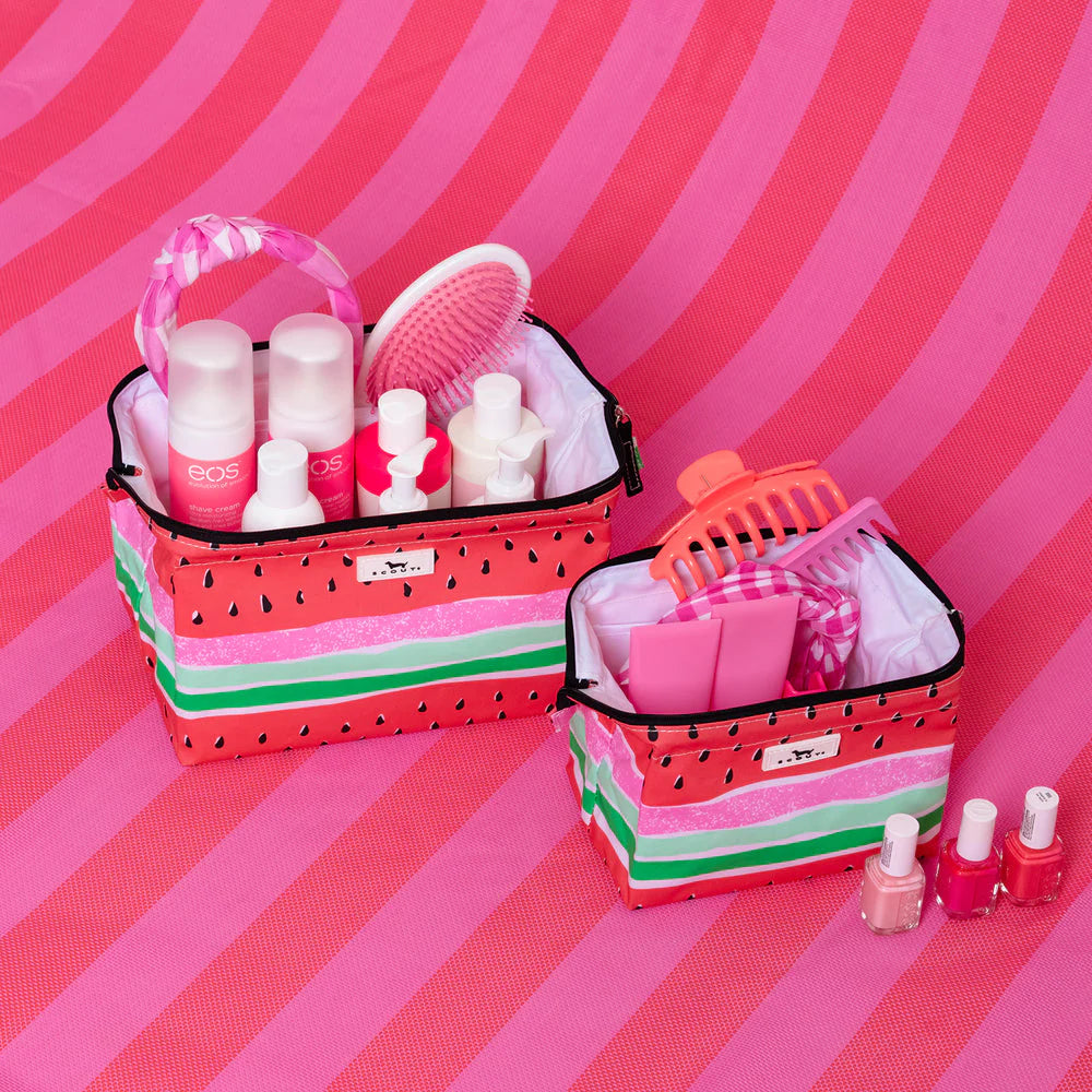 Little Big Mouth Medium Makeup Bag - Meant To Bistro