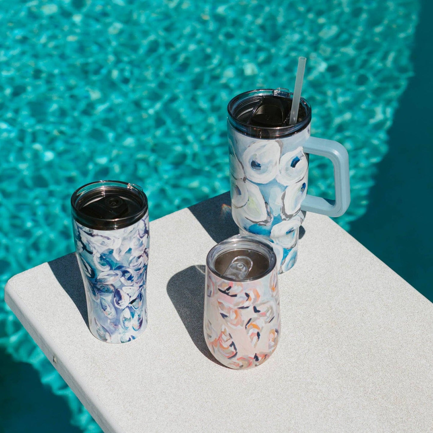 20oz Coffee Tumbler - Azul Oysters: Default Title