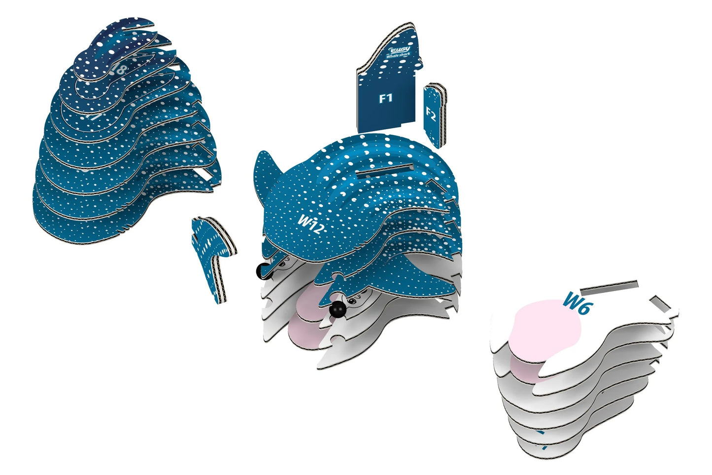 Eugy Whale Shark 3D Puzzle