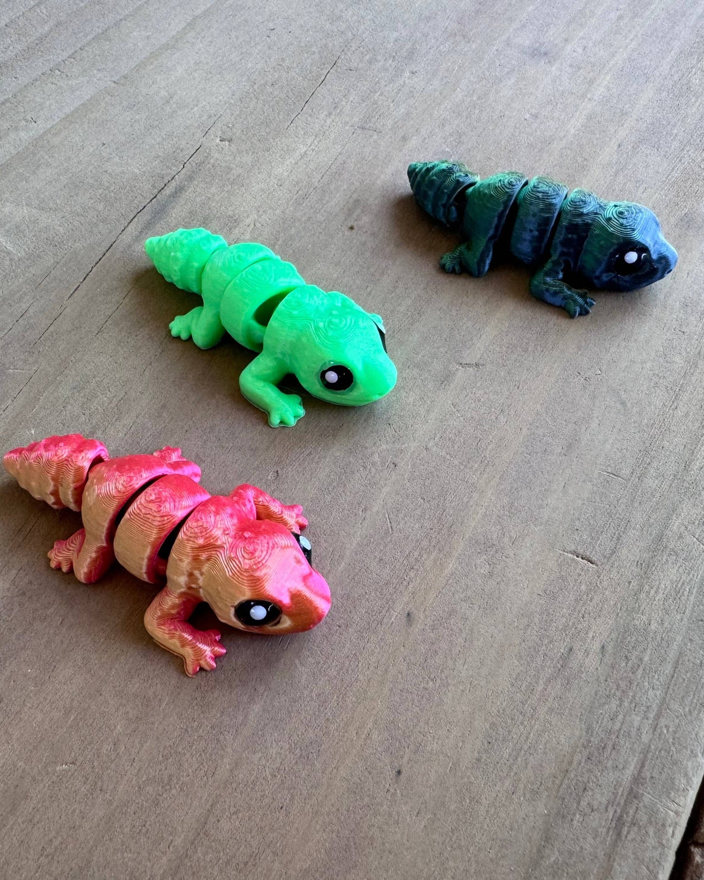 3D Printed Gecko