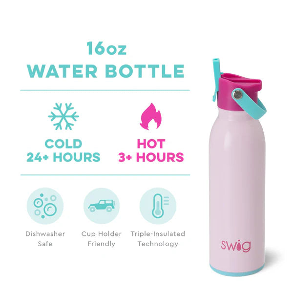 Cotton Candy Flip + Sip Bottle (16oz)