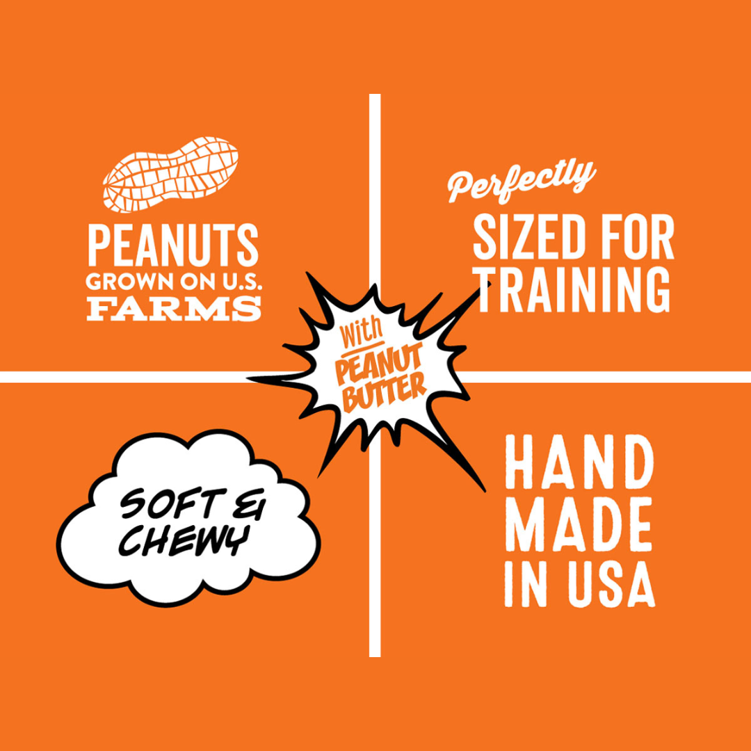 Wonder Nuggets, Peanut Butter - 10oz - Dog Treats