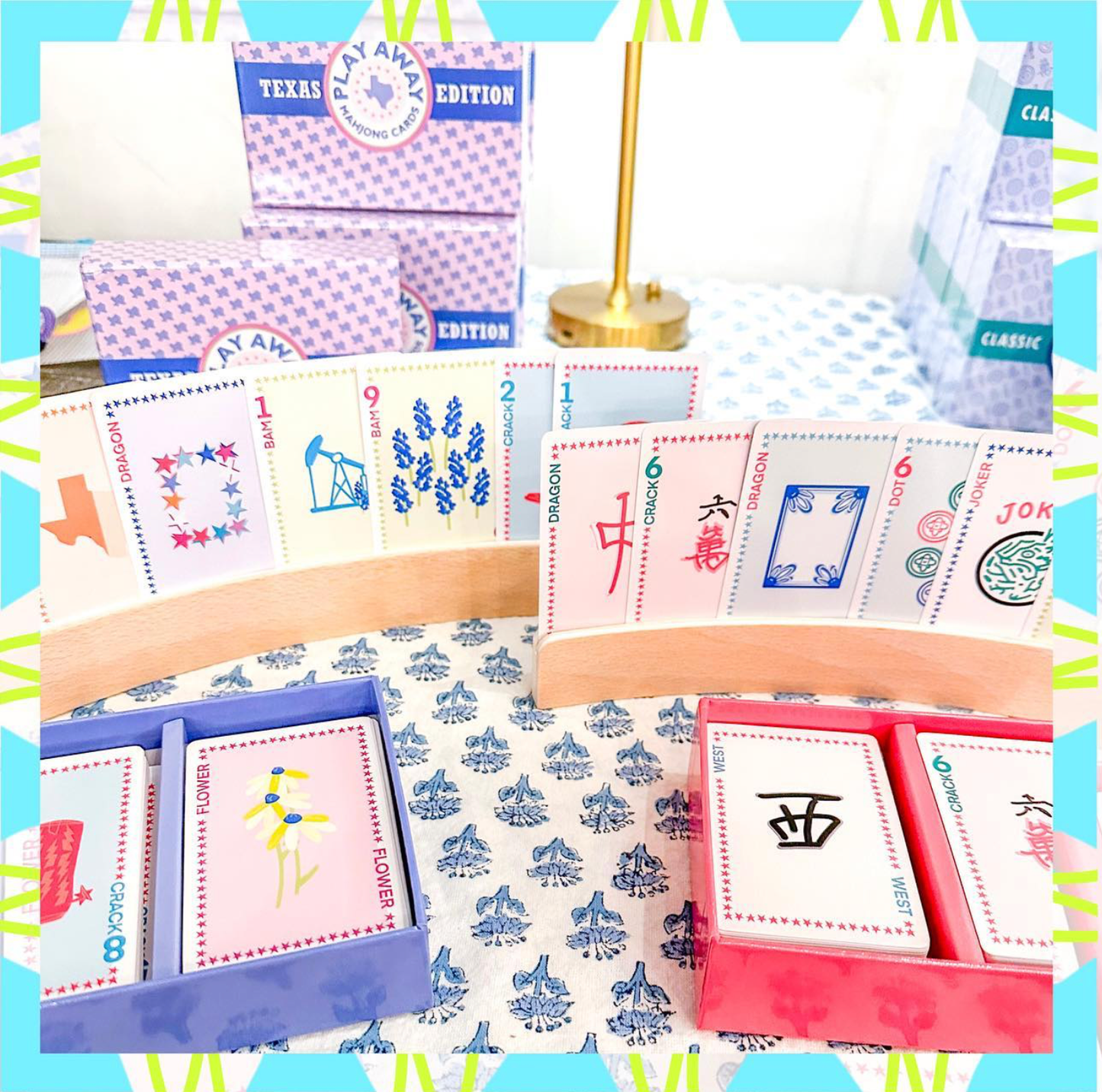 Store Display Rack and Sample Cards