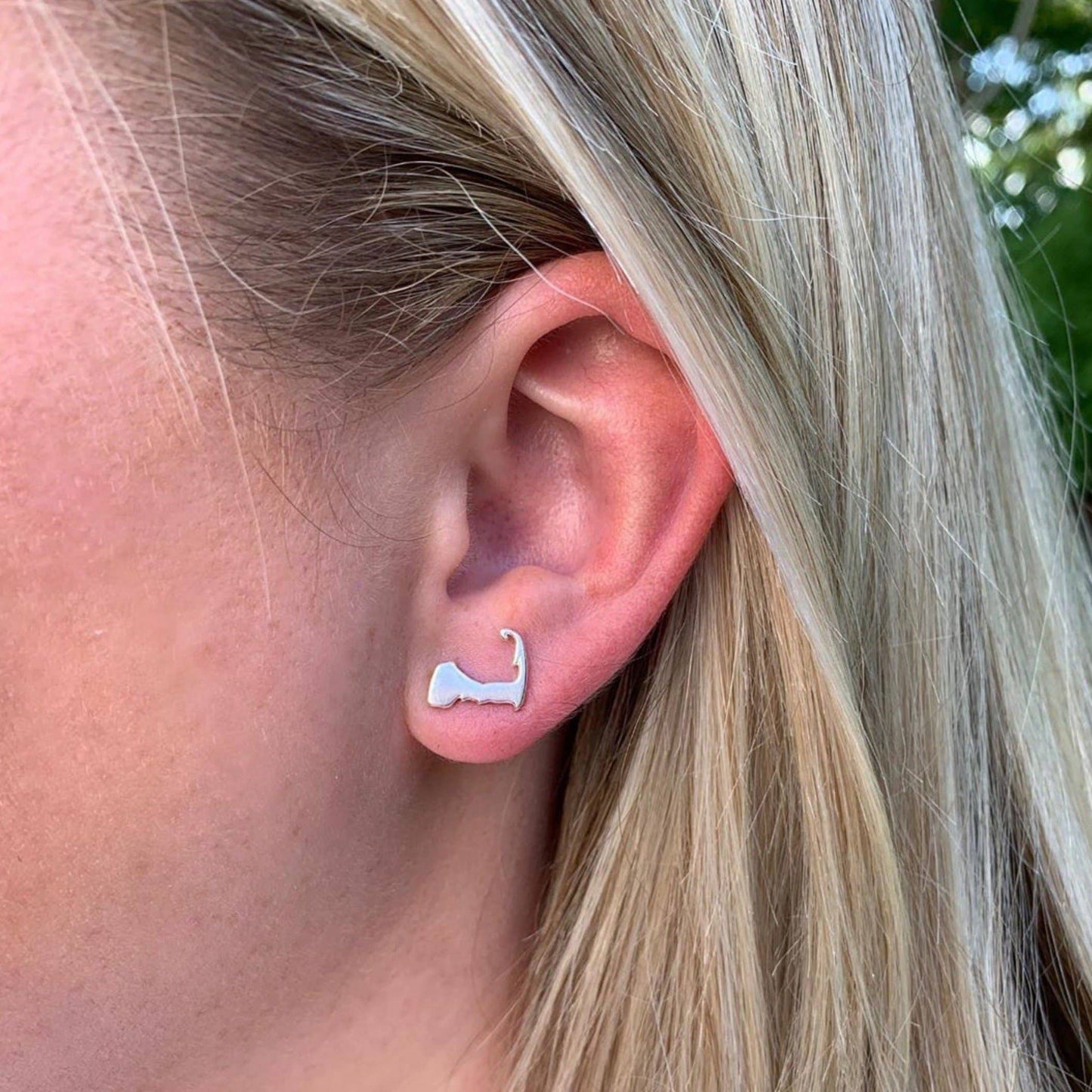 Cape Cod Earrings: Silver