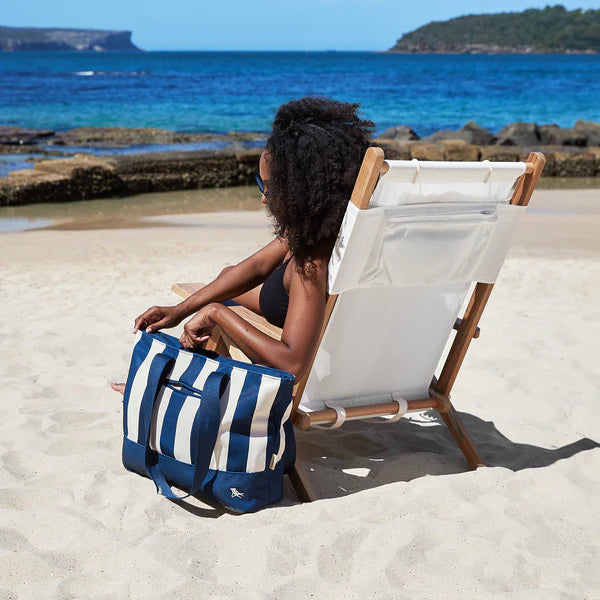 Canvas Beach Bag - Whitsunday Blue