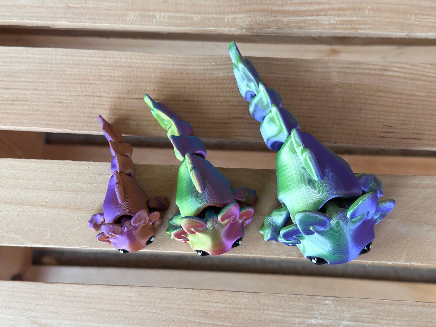 3D Printed Axolotl Tadpole