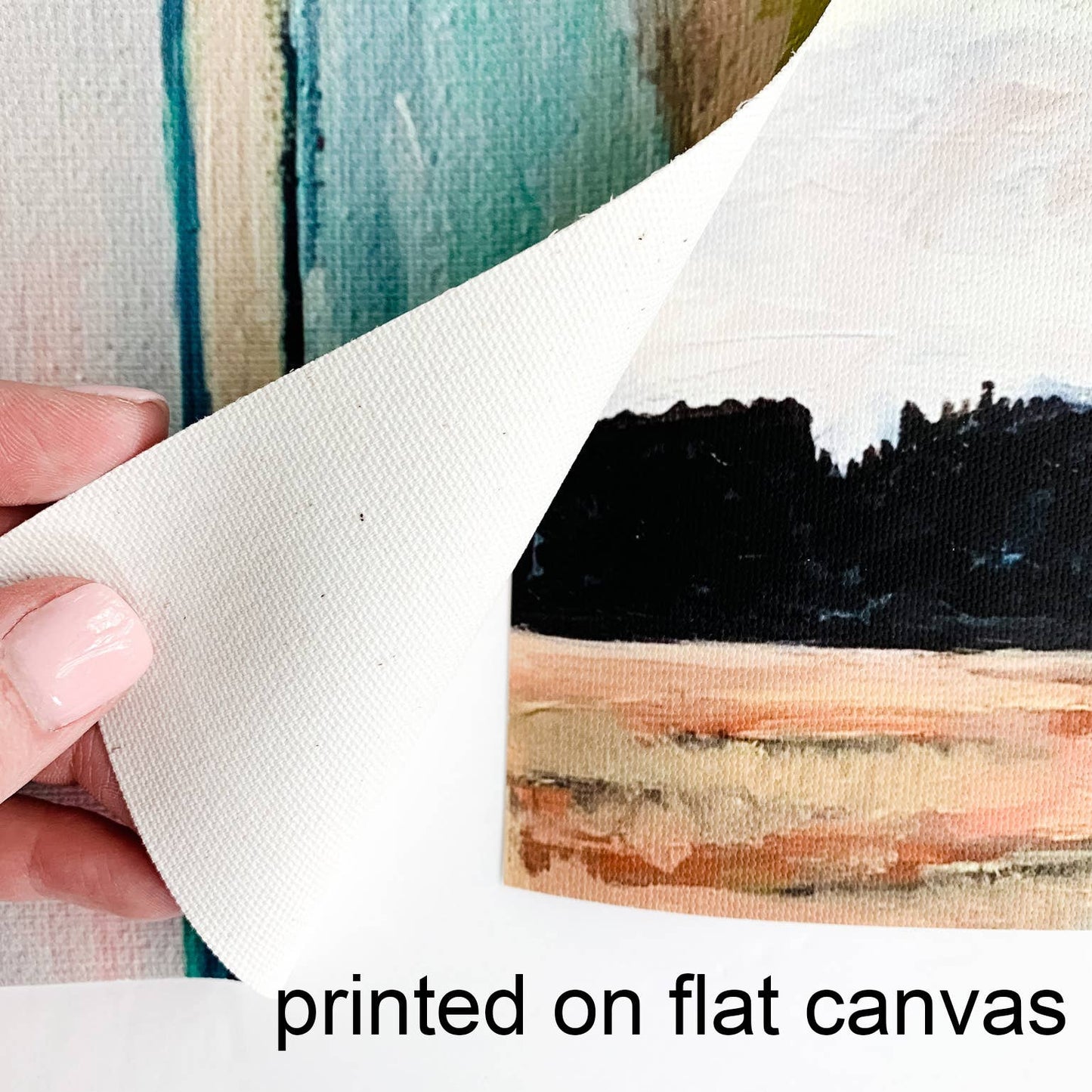 Dune Sky, Unframed Print on Flat Canvas