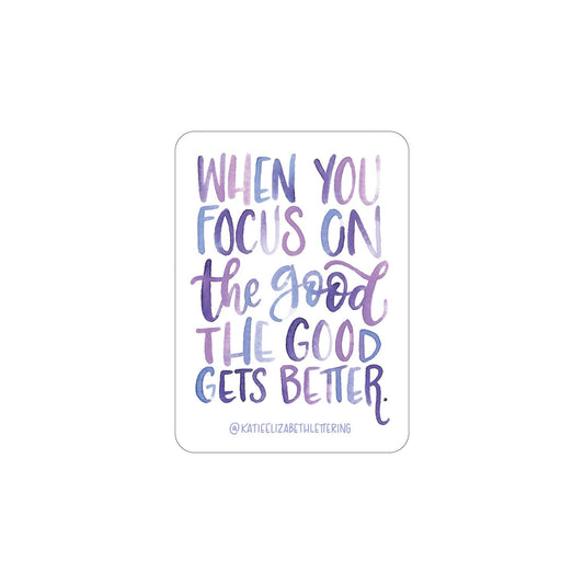 The Good sticker