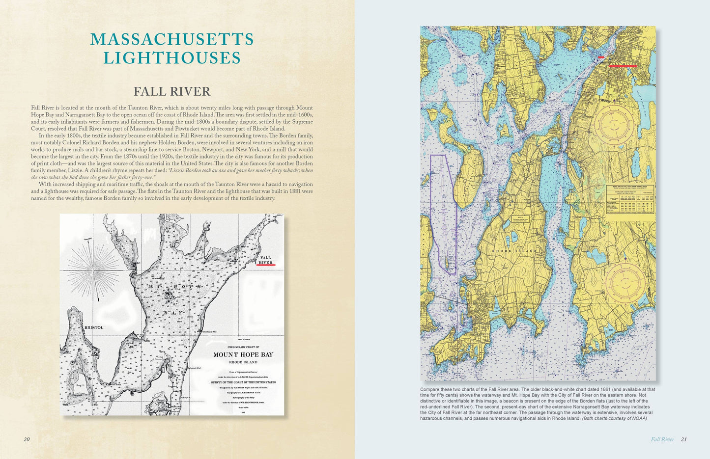 Massachusetts Lighthouses and Lightships