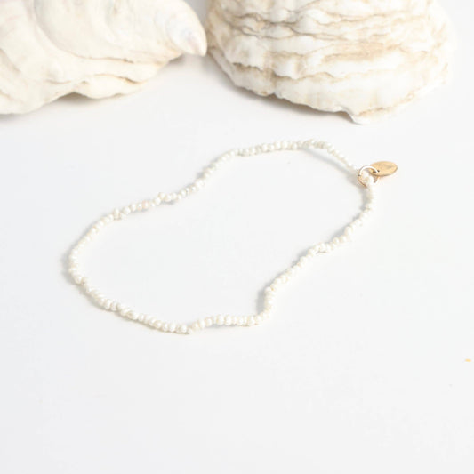 Freshwater Tiny Pearl Anklet