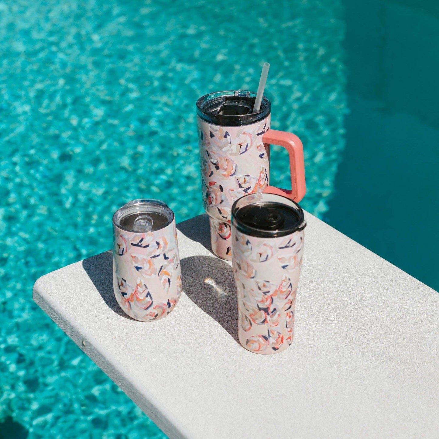 40oz Tumbler - Peach Gems: Default Title