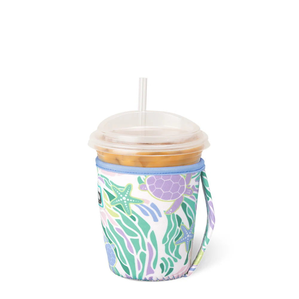 Sea Swirl Small Iced Cup Coolie