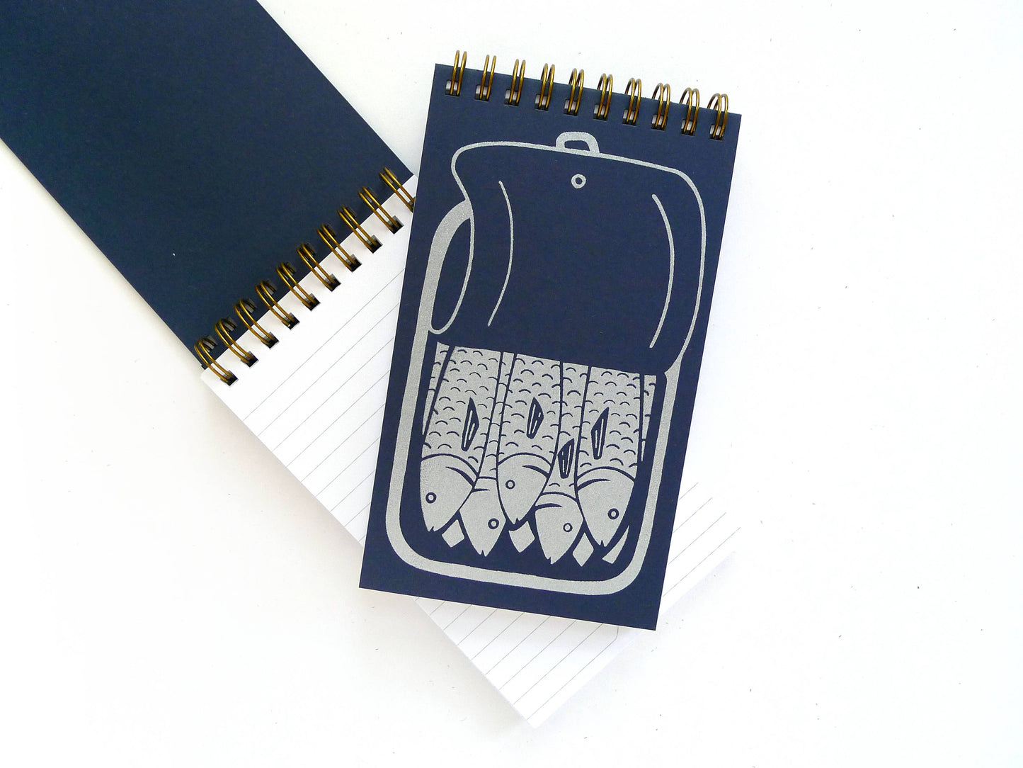 Sardine Coil Notepad: Lined