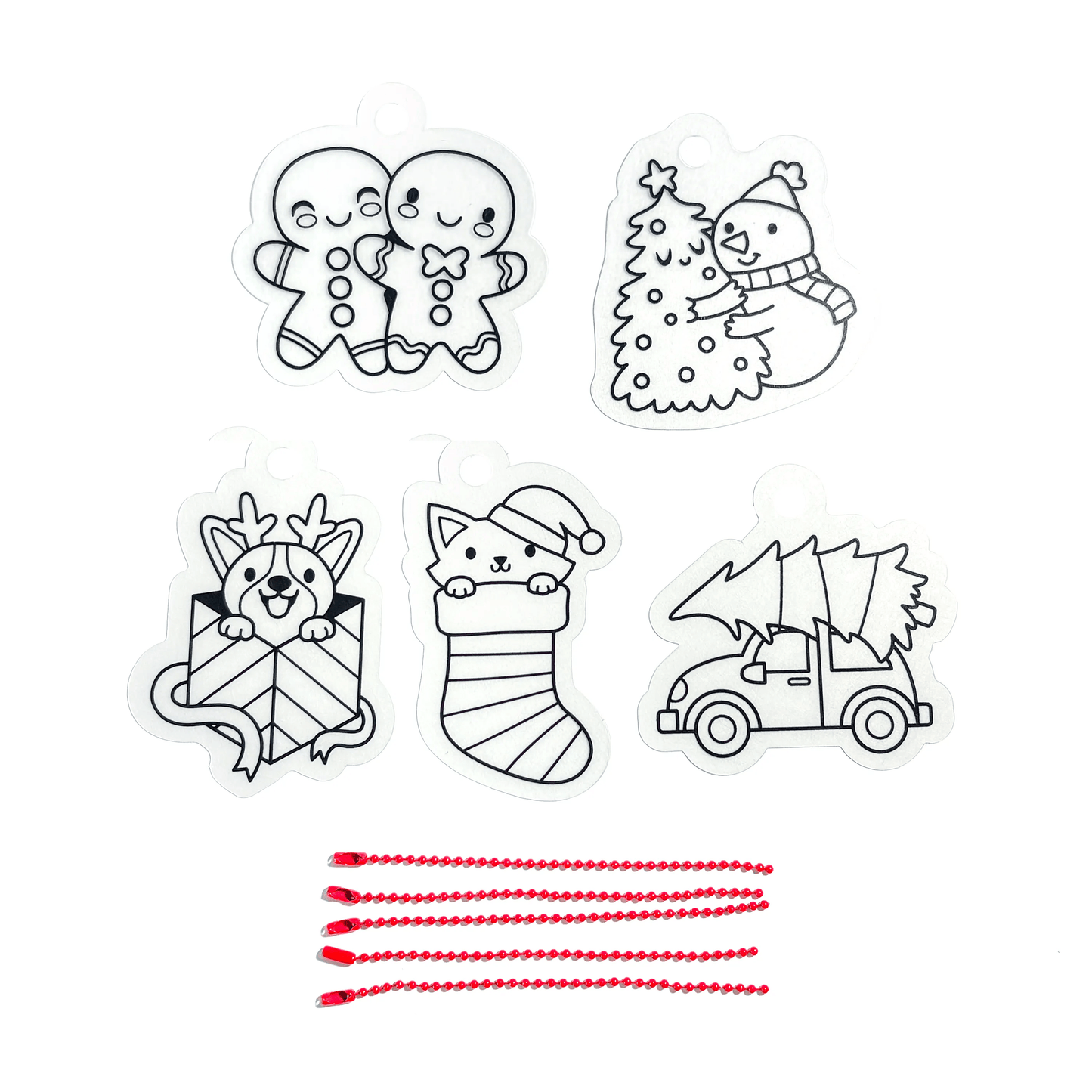 Mini Shrink-Its! DIY Shrink Art Kit - Holly Jolly
