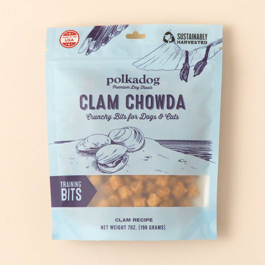 Clam Chowda Bits - 7oz - Dog Treats