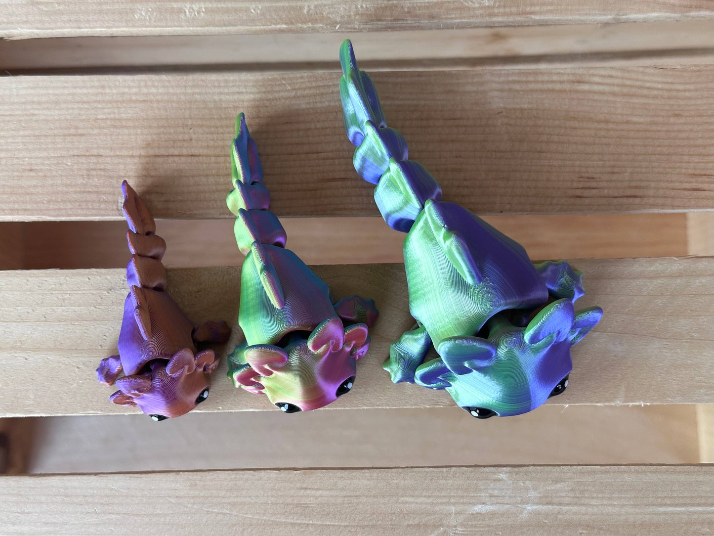 3D Printed Axolotl Tadpole