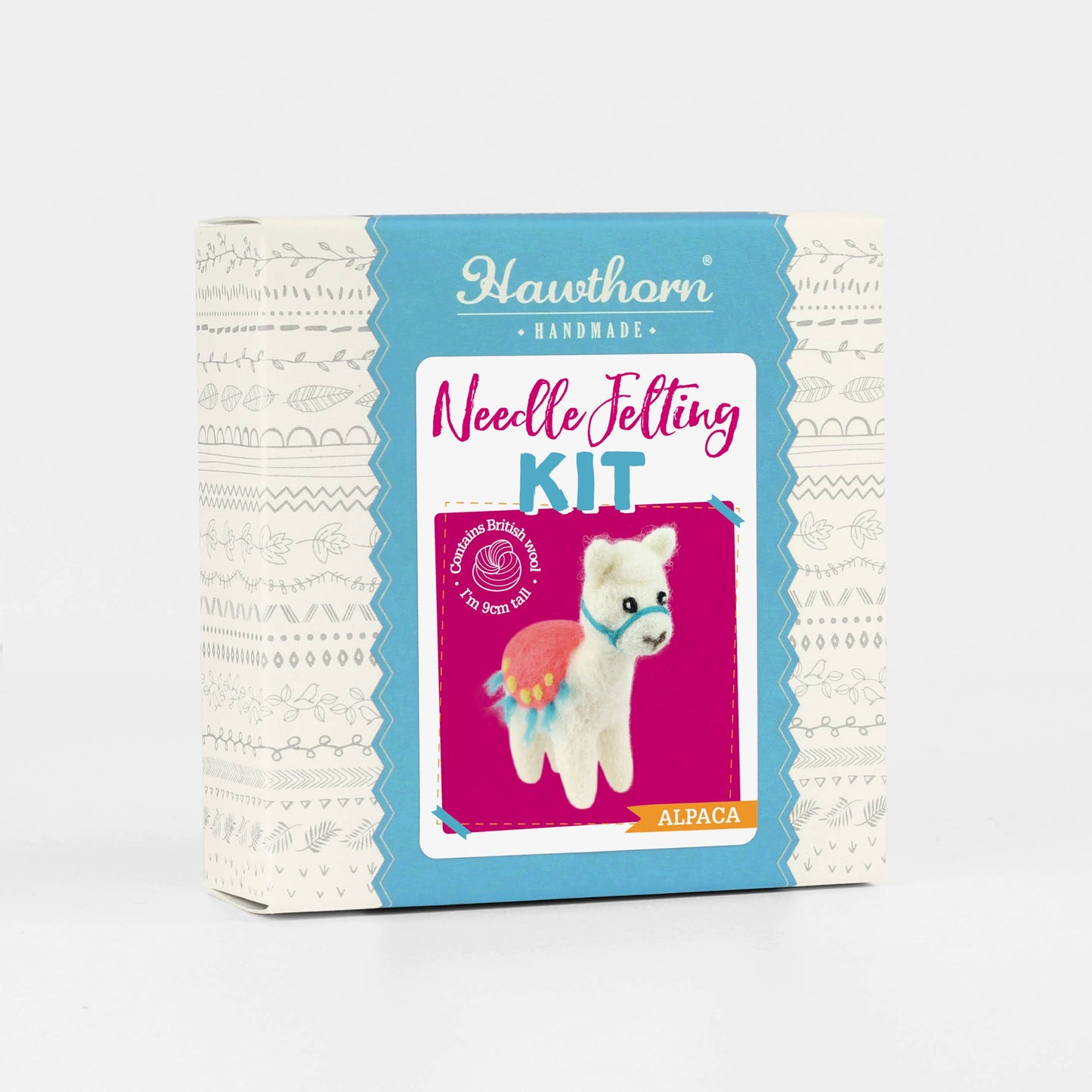 Alpaca Mini Needle Felting Kit | Complete Craft Kit