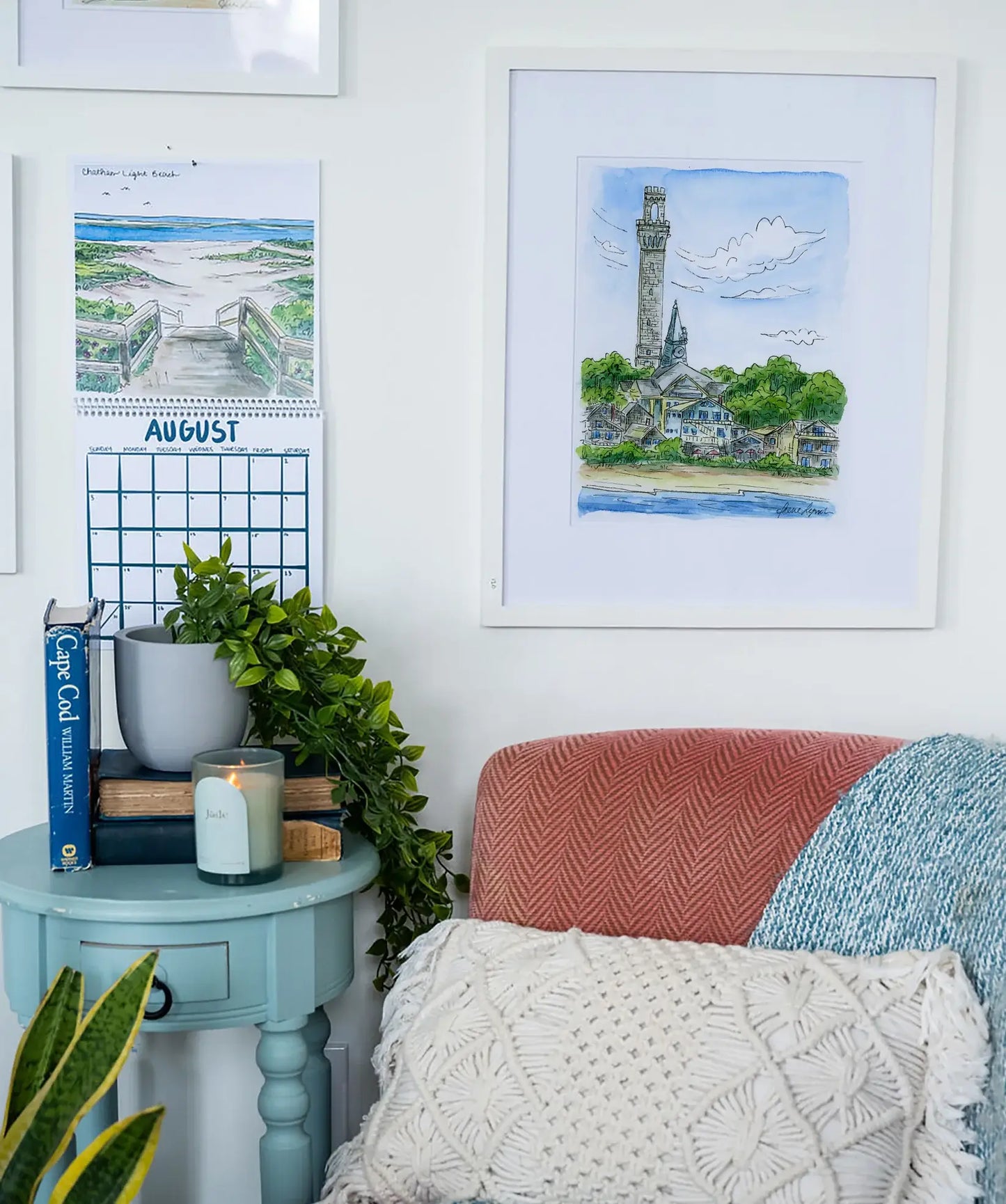 Provincetown by the Sea | Cape Cod Art Print