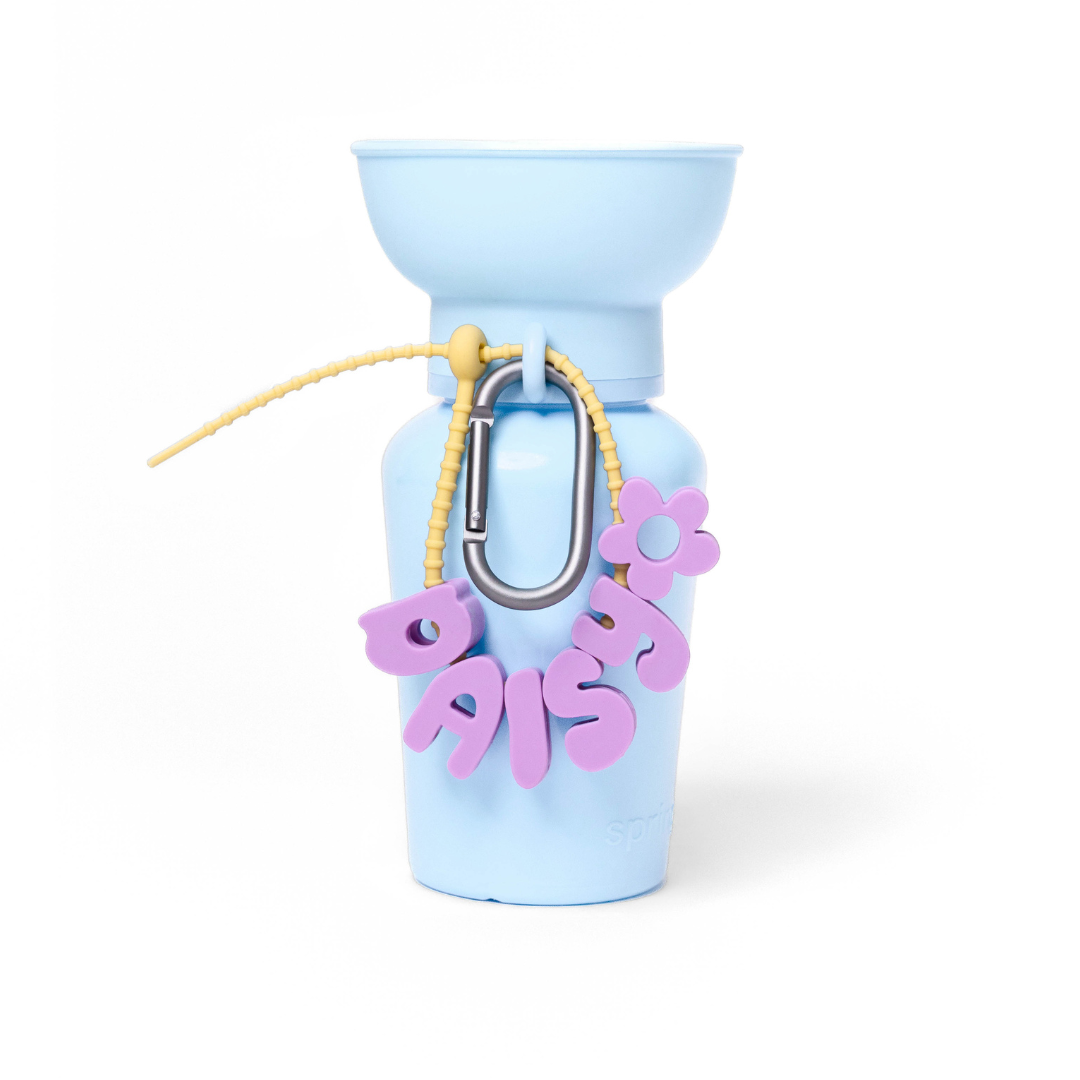 20oz Flip Springer Dog Travel Water Bottle