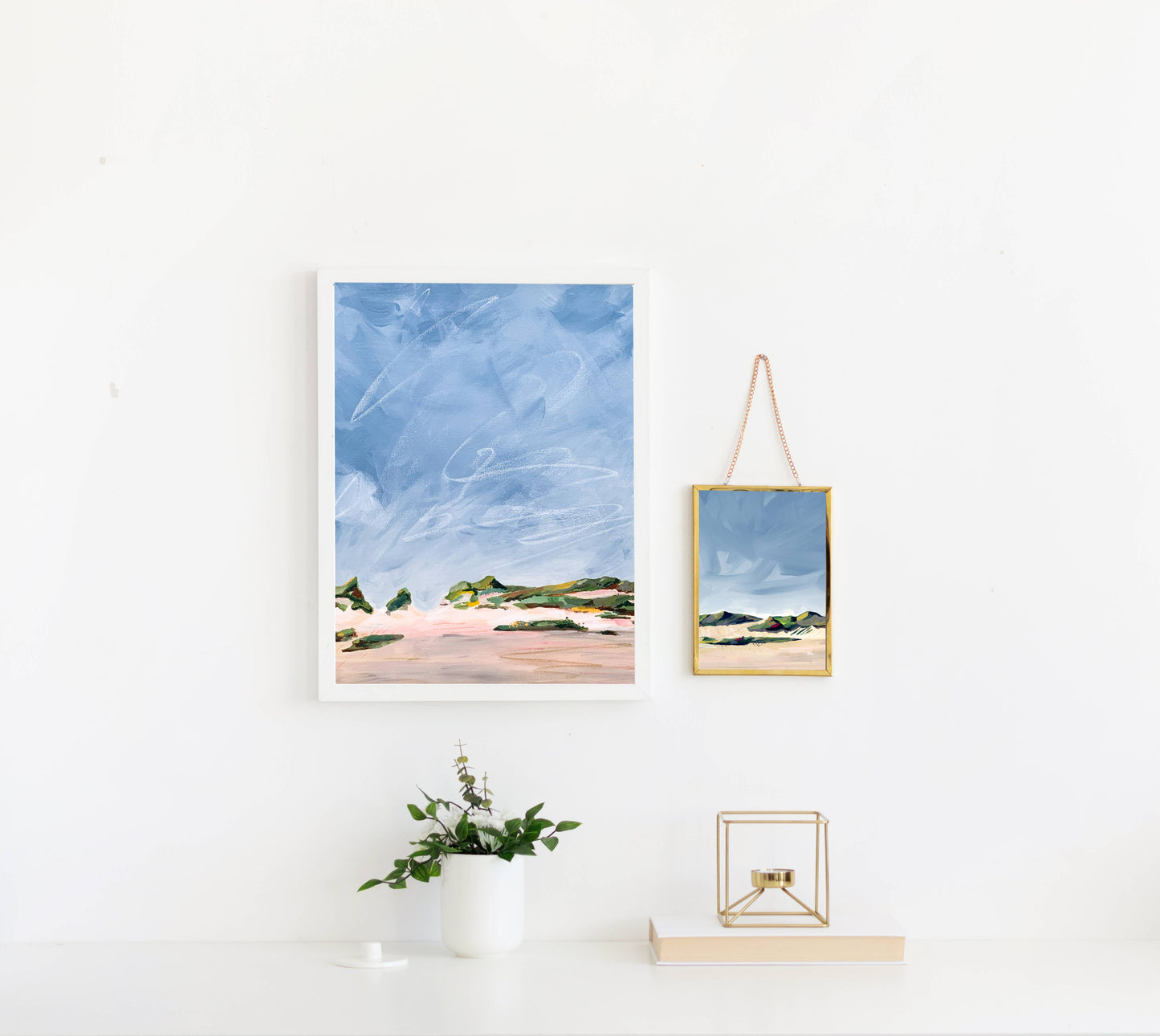Dune Sky, Unframed Print on Flat Canvas