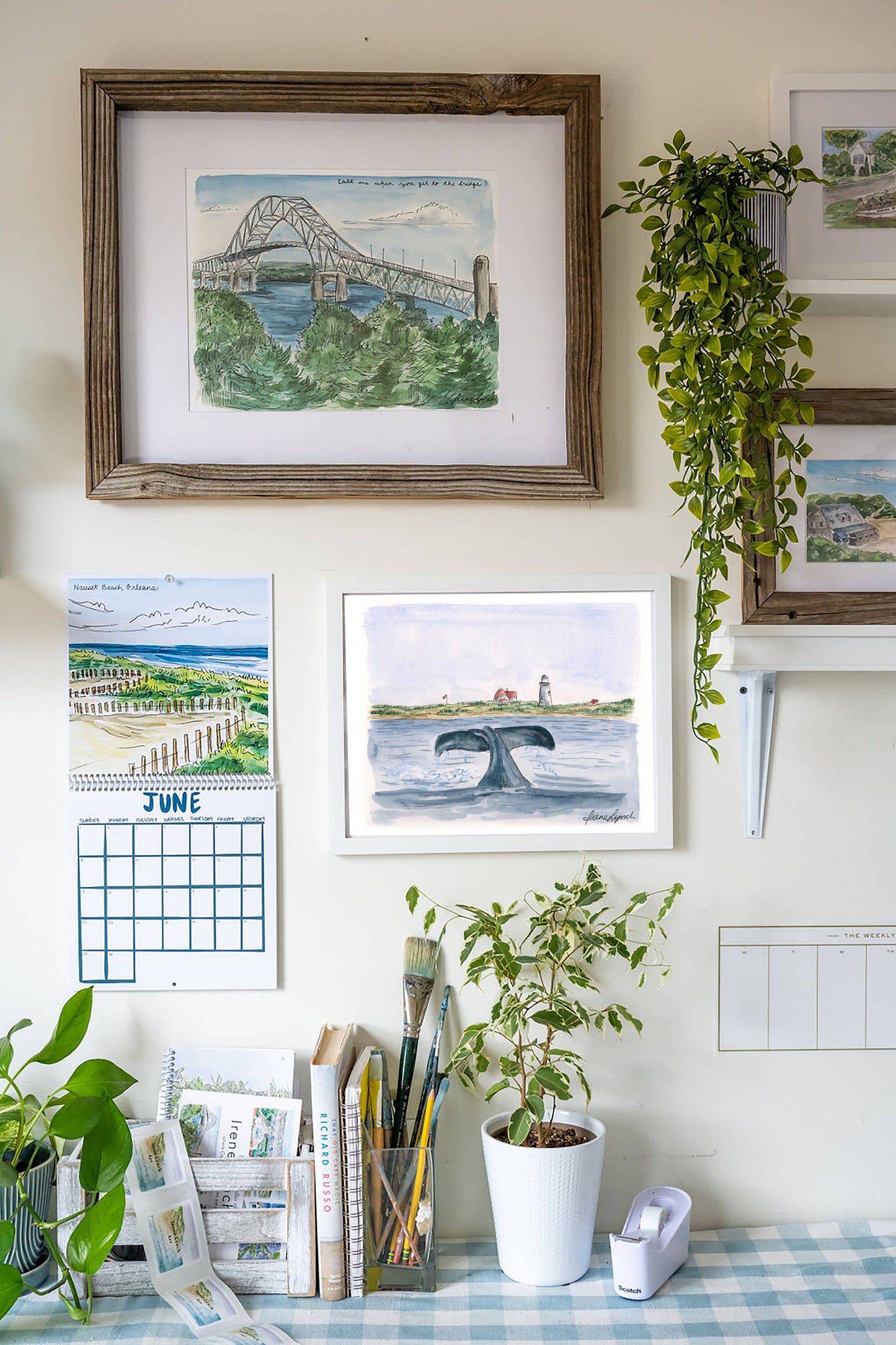Whale Watching |Cape Cod Art Print