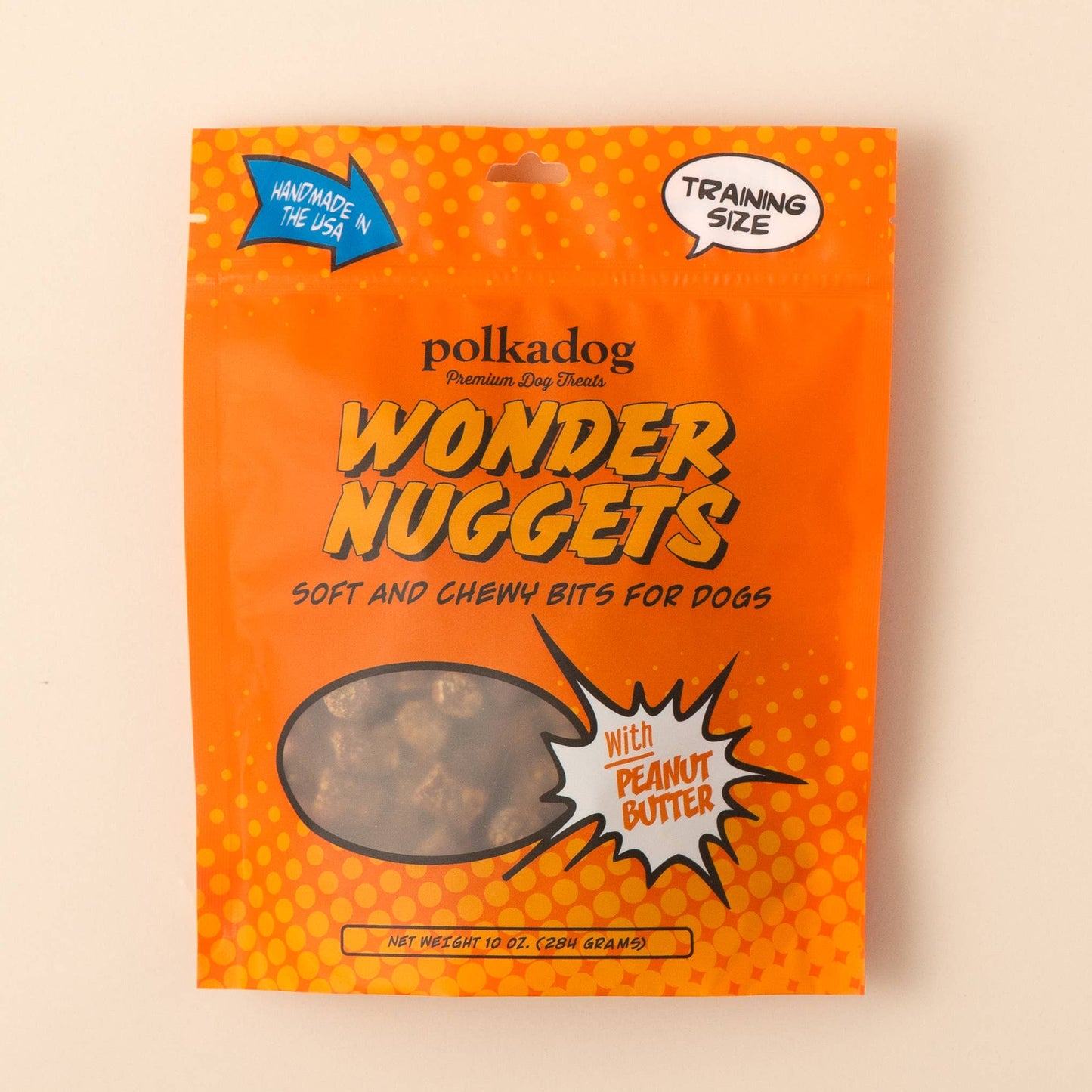 Wonder Nuggets, Peanut Butter - 10oz - Dog Treats