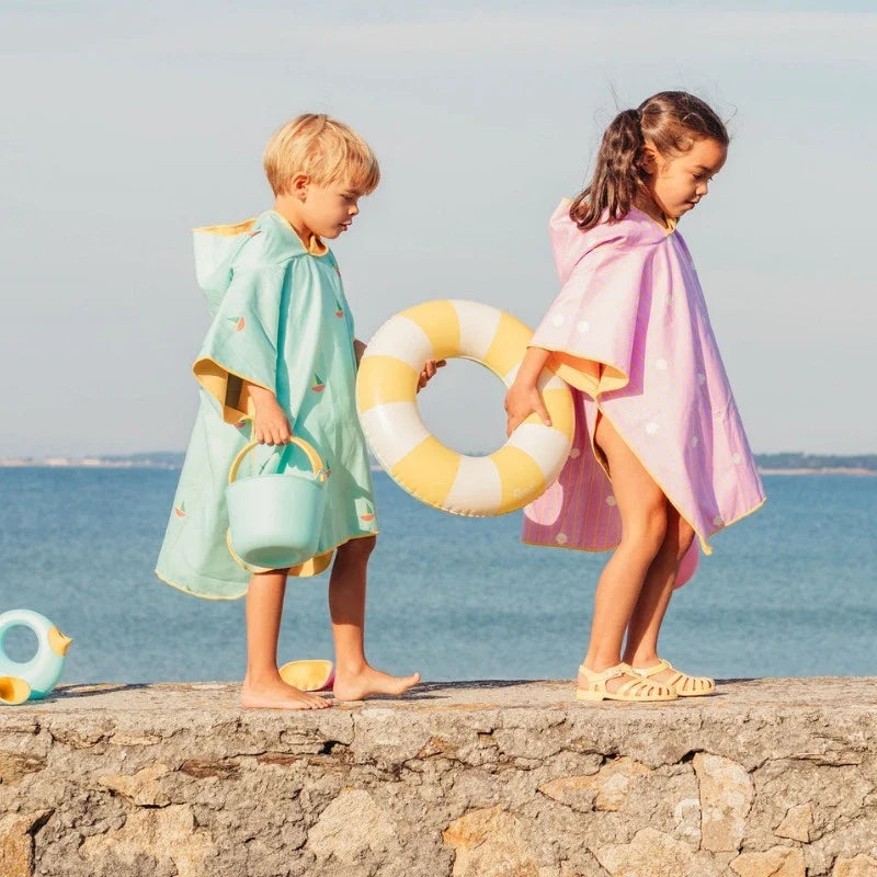 Beach Poncho – Quick-Drying Microfiber Kids Towel
