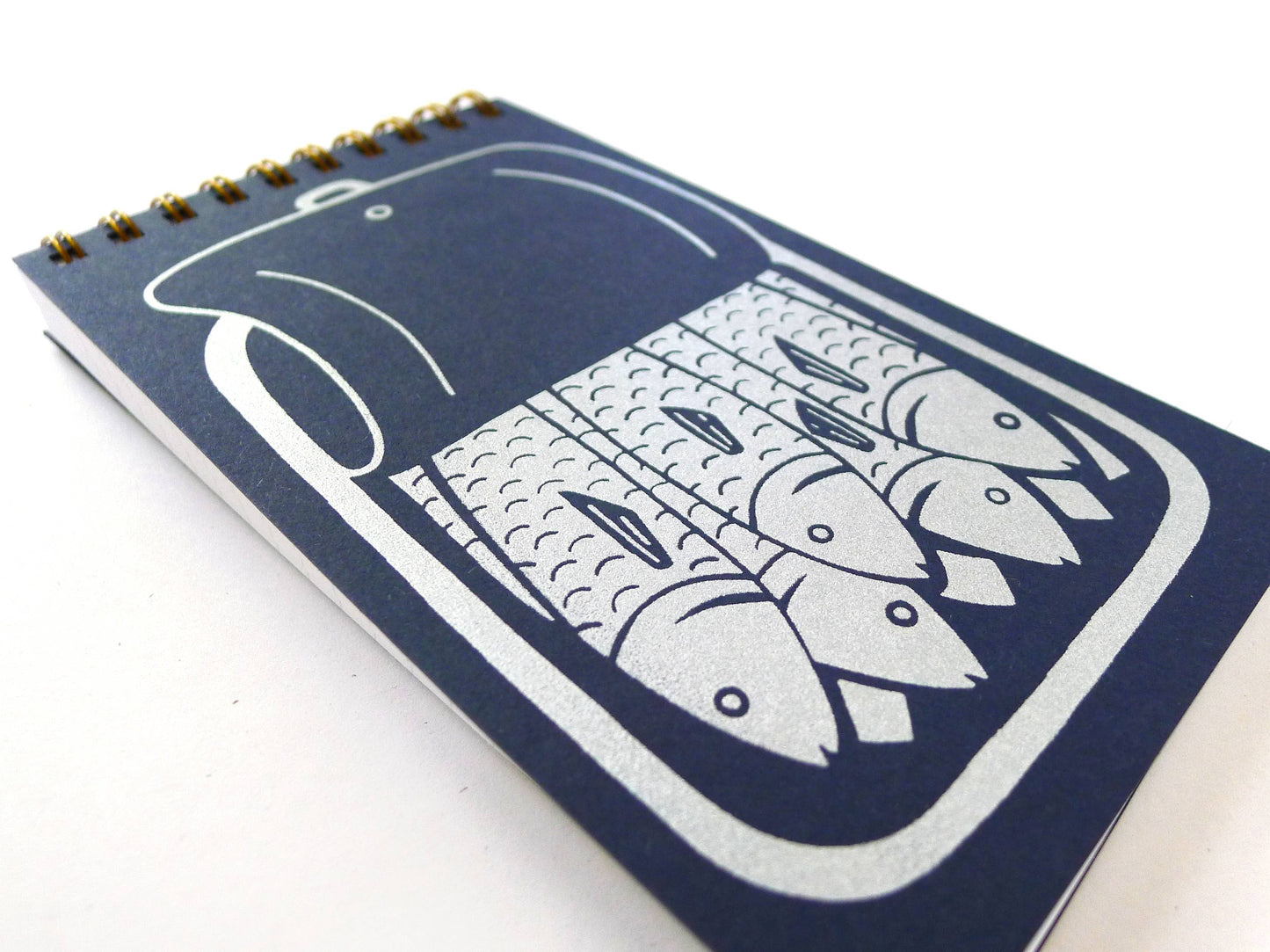 Sardine Coil Notepad: Lined