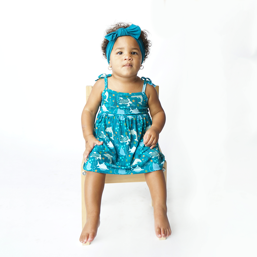 Ocean Friends Bamboo Sundress Summer Kids Clothing: 12-18M