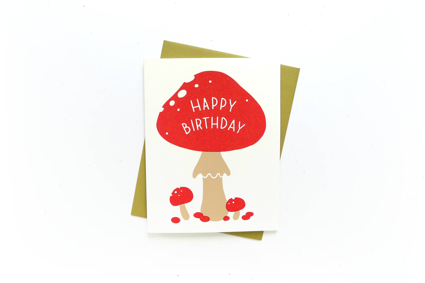 Birthday Mushroom Card