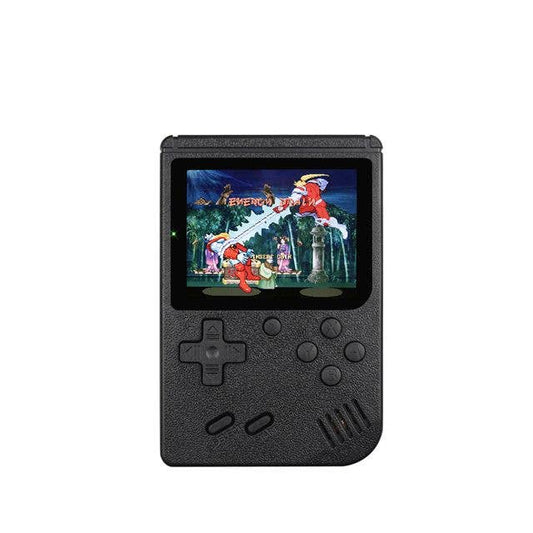Retro Handheld Game Box Console with 400 Classic Games: Black