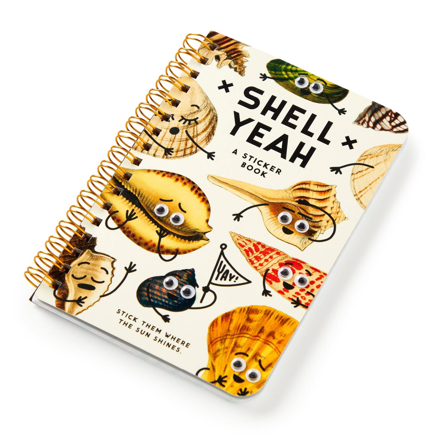Brass Monkey Shell Yeah Sticker Book