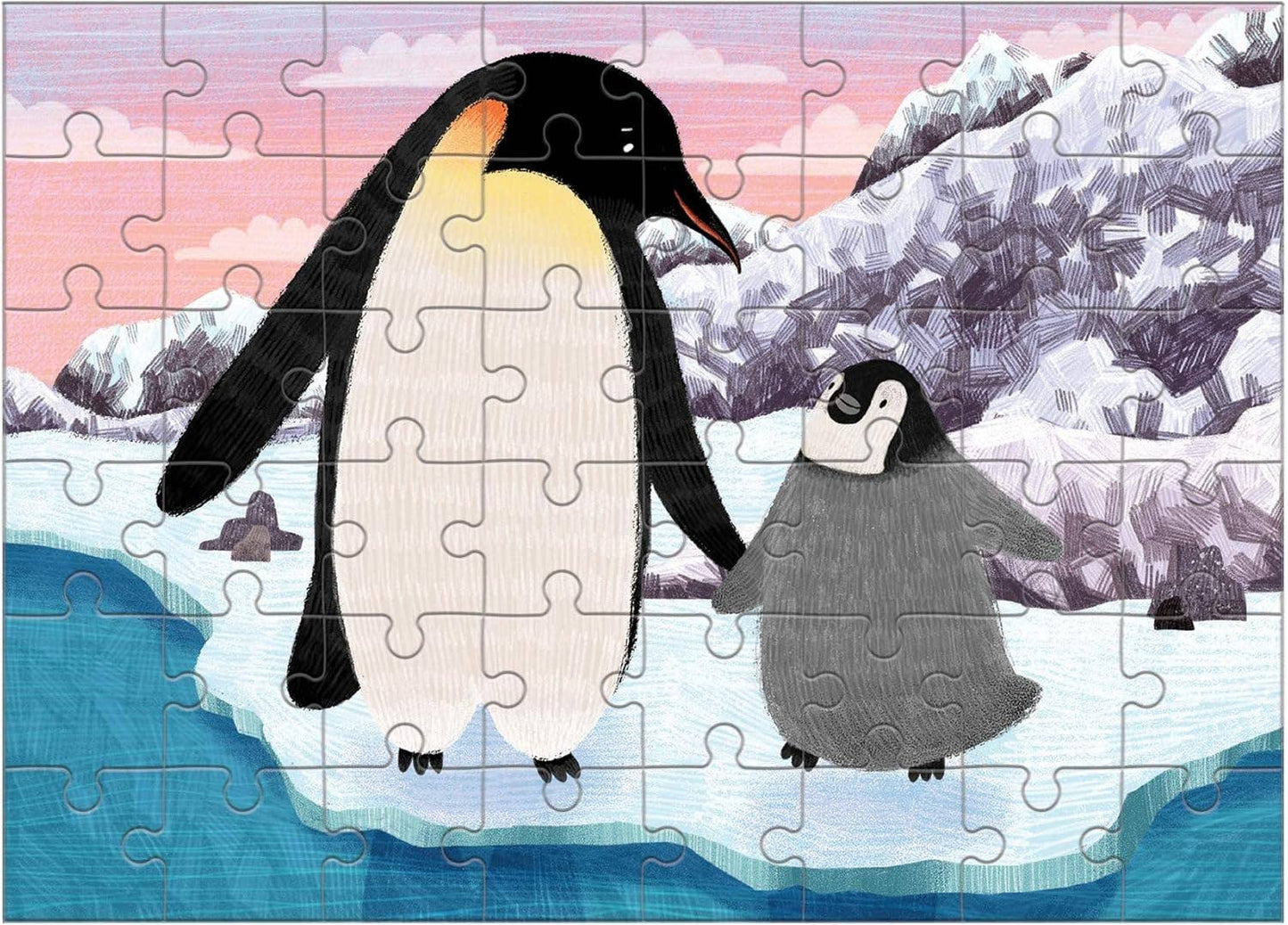 Emperor Penguin 48 Piece Mini Puzzle