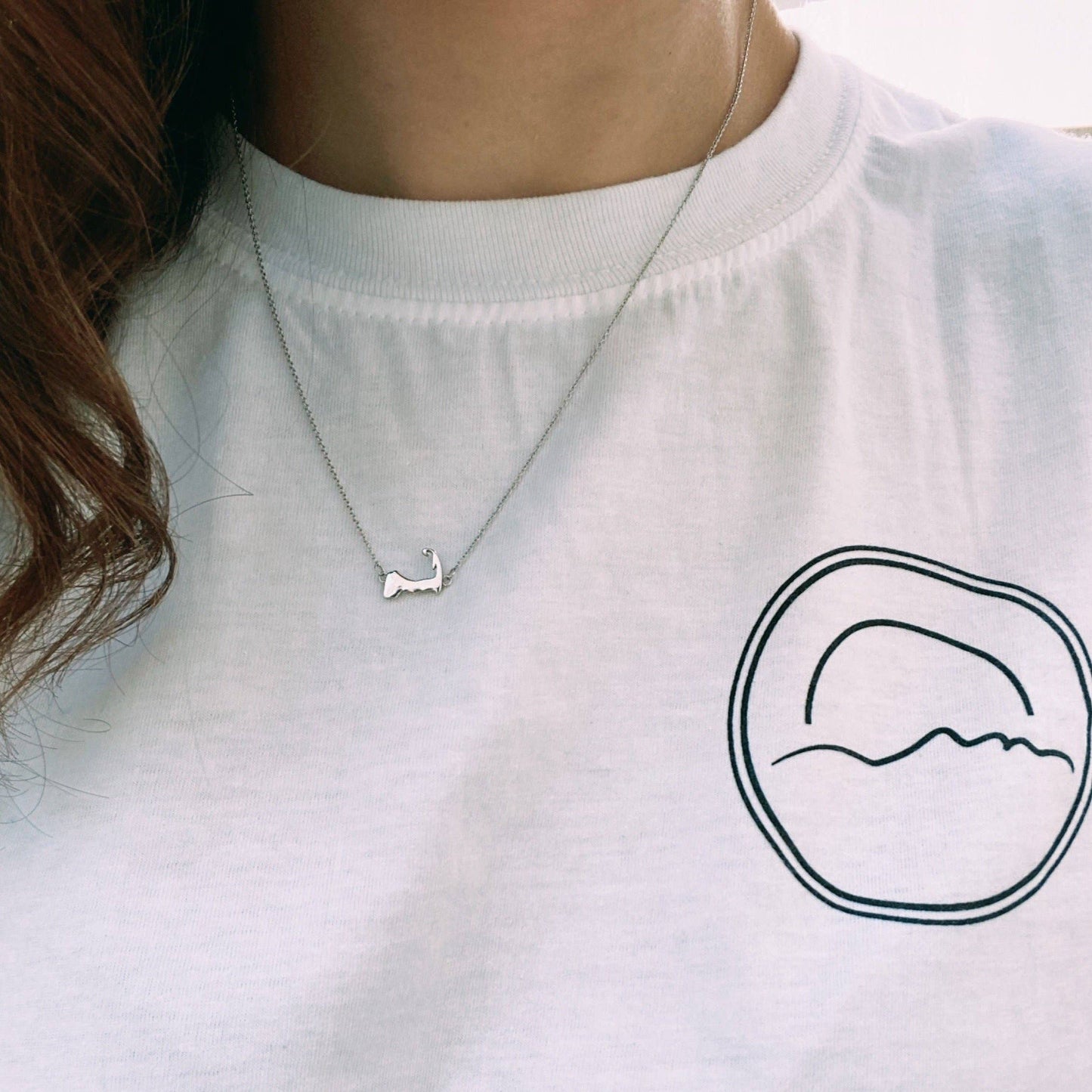 Cape Cod Necklace: Silver