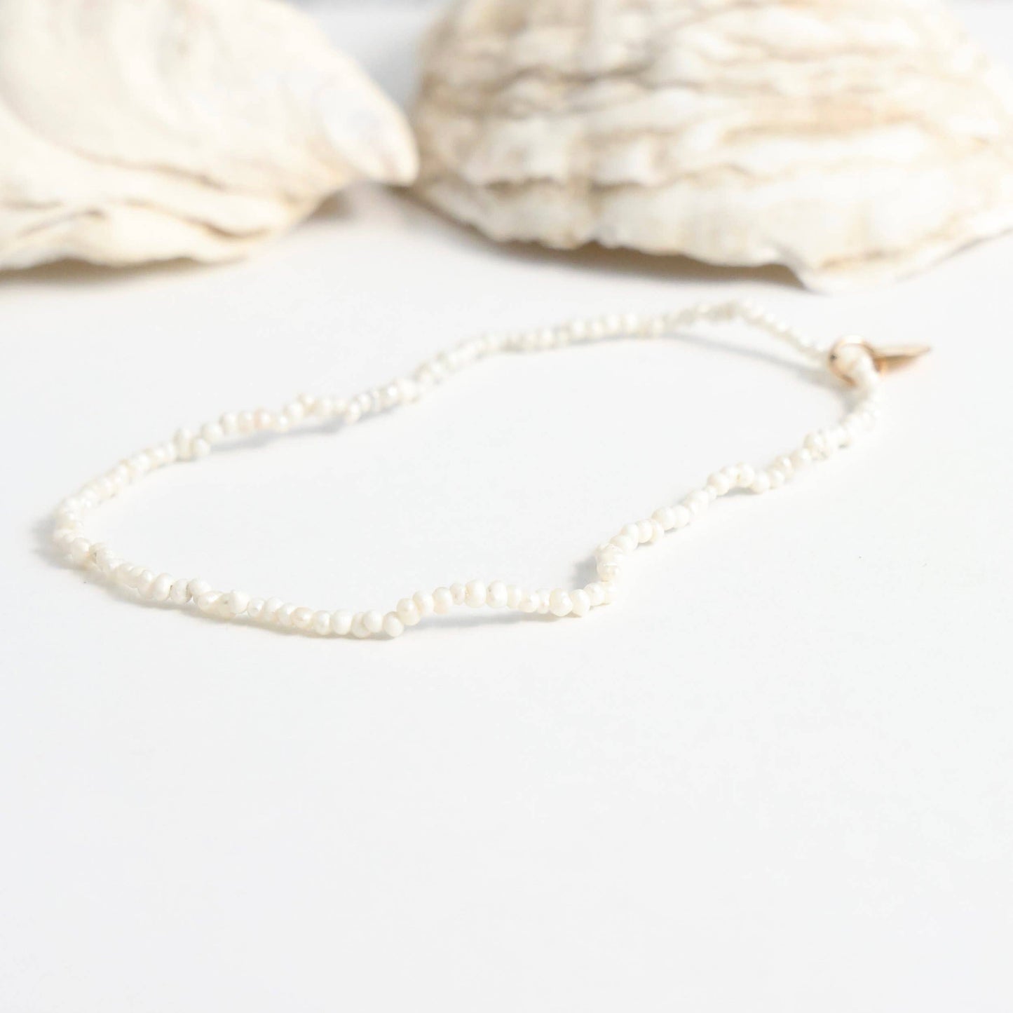 Freshwater Tiny Pearl Anklet