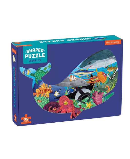 Ocean Life 300 Piece Shaped Scene Puzzle