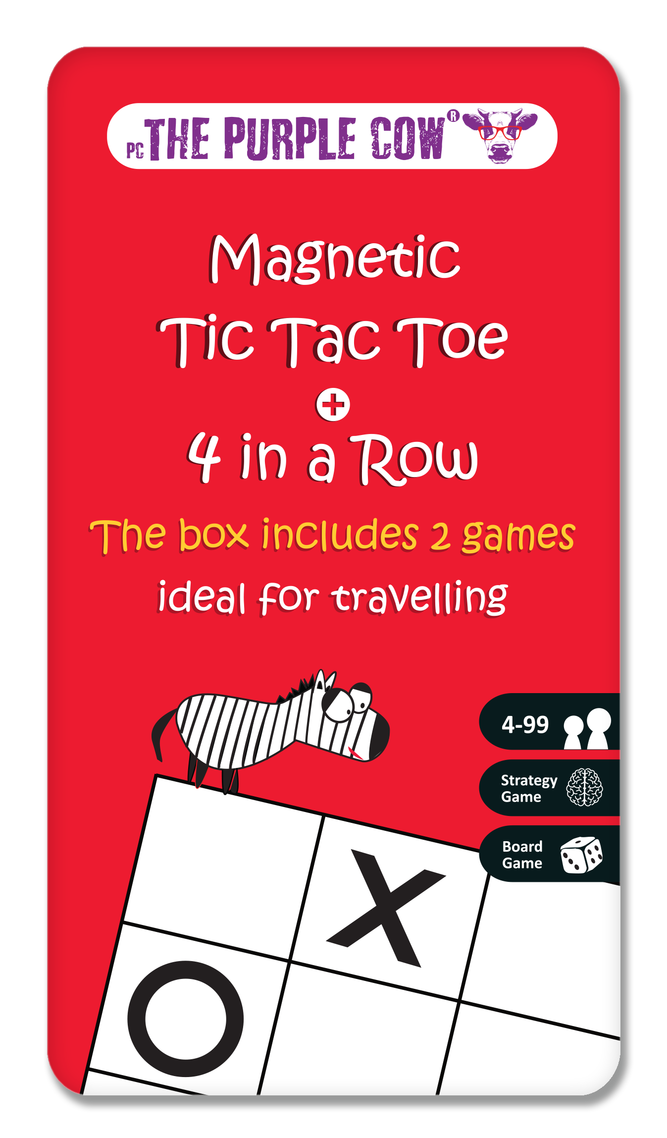 Travel Game - 4 In A Row & Tic Tac Toe