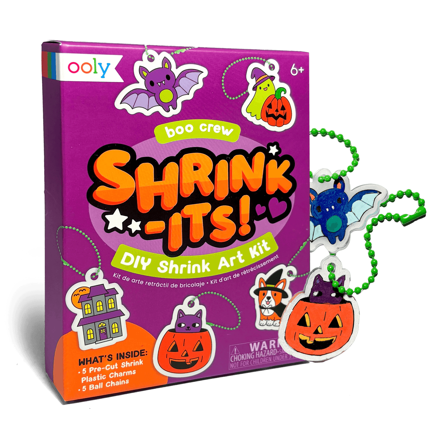 Mini Shrink-Its! DIY Shrink Art Kit - Boo Crew