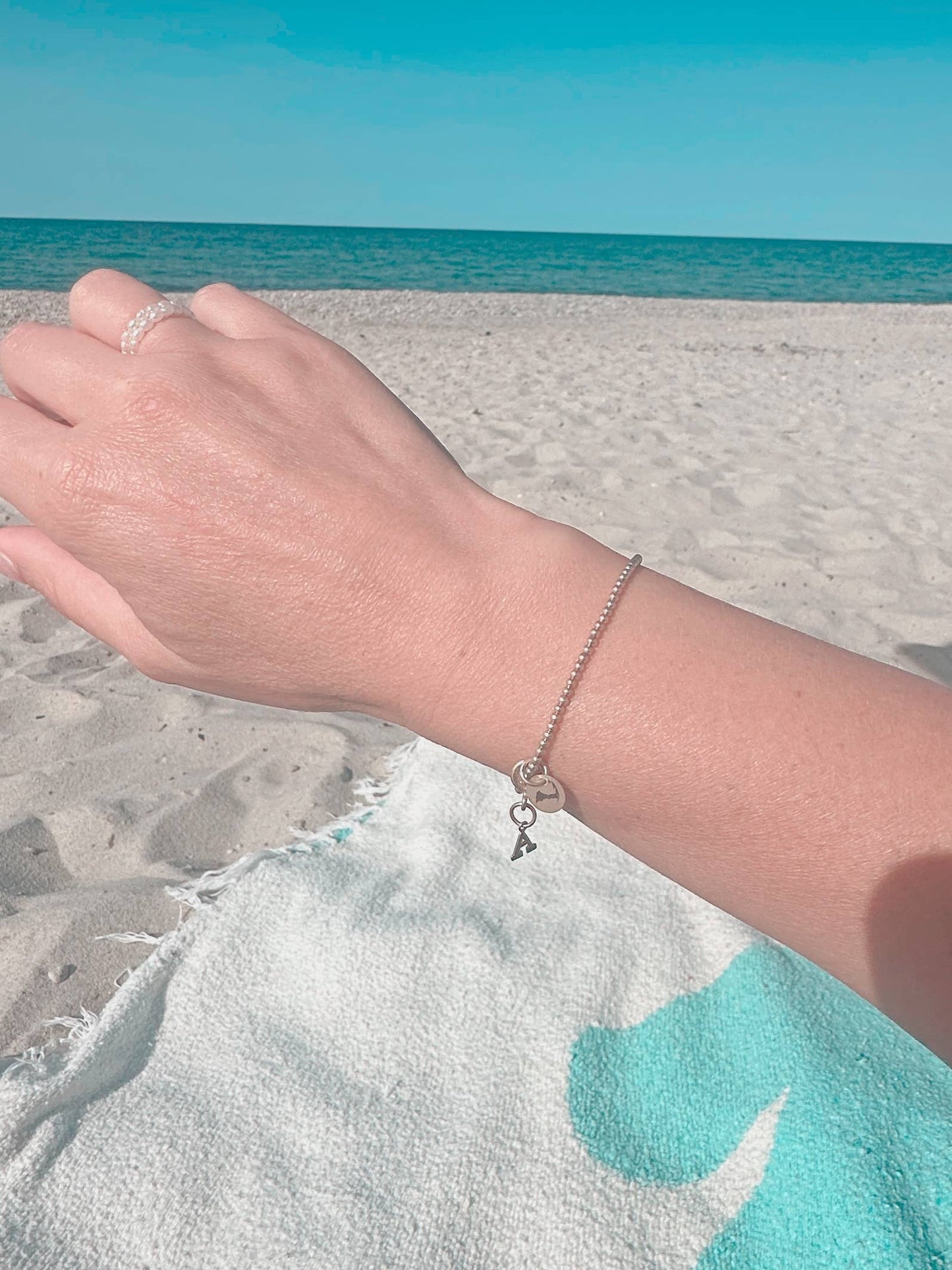 Gold Bead Cape Cod Bracelet water resistant
