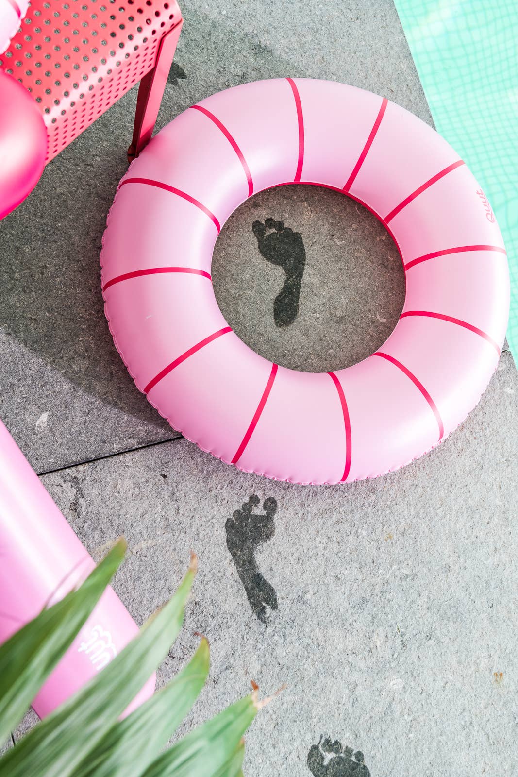 Quut Swim Rings Small - Small Size Swim Ring 16 inch: Garden Green