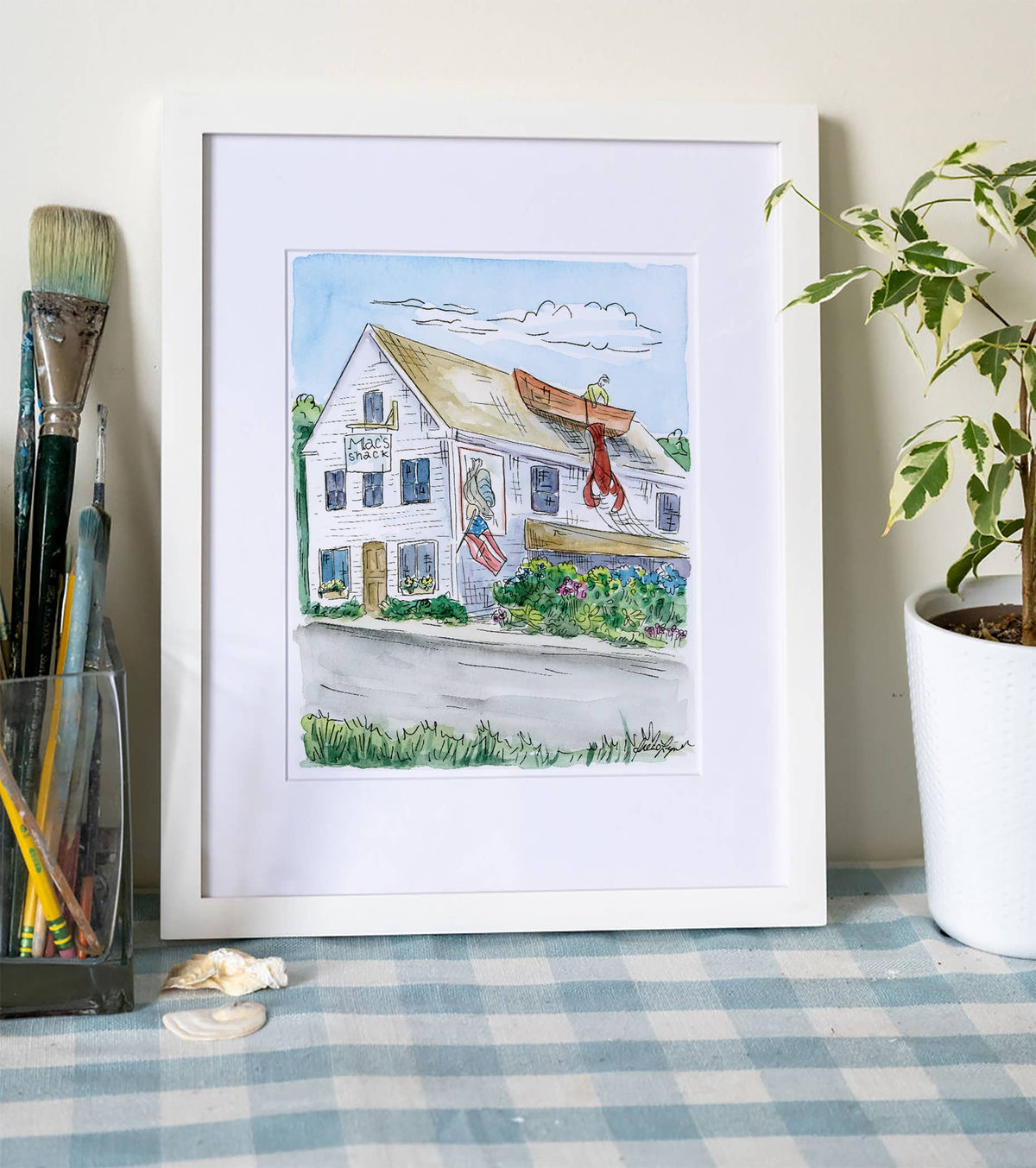 The Wellfleet Sands / Matted 5"x7"
